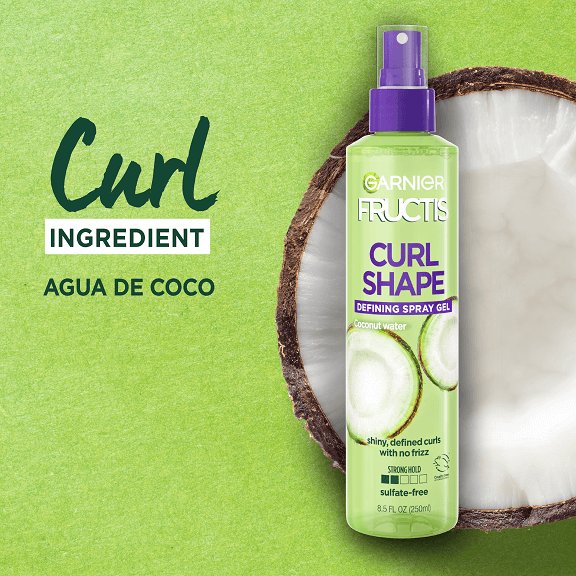 Garnier Curl Shape Defining Spray Gel Ingredient